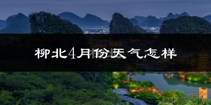 柳北4月份天气怎样?柳北四月冷吗?