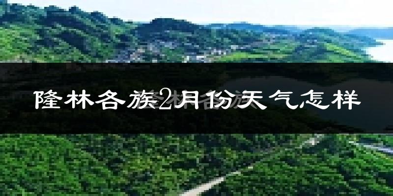隆林各族自治县2月份天气如何?冷吗?